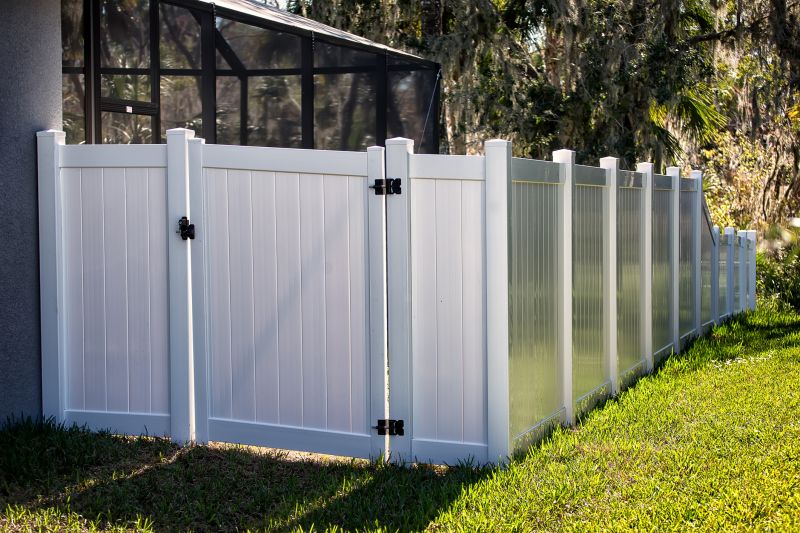 Modern Vinyl Fence